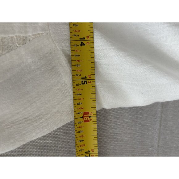 Hollister spaghetti straps Corset back Lace babydoll Dress Mini white Large Boho - Picture 11 of 13